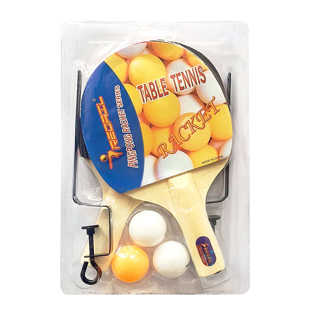 Portable Retractable Ping Pong Net & Paddle Set