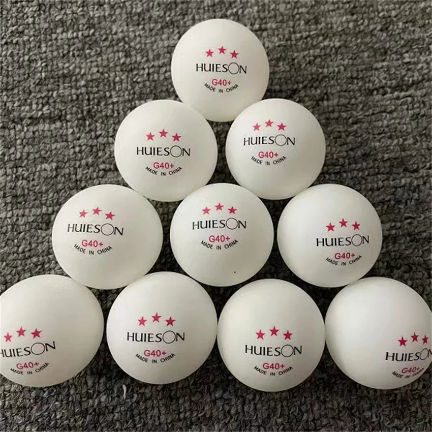 3-Star ABS 40+ Table Tennis Balls – 20–100PCS
