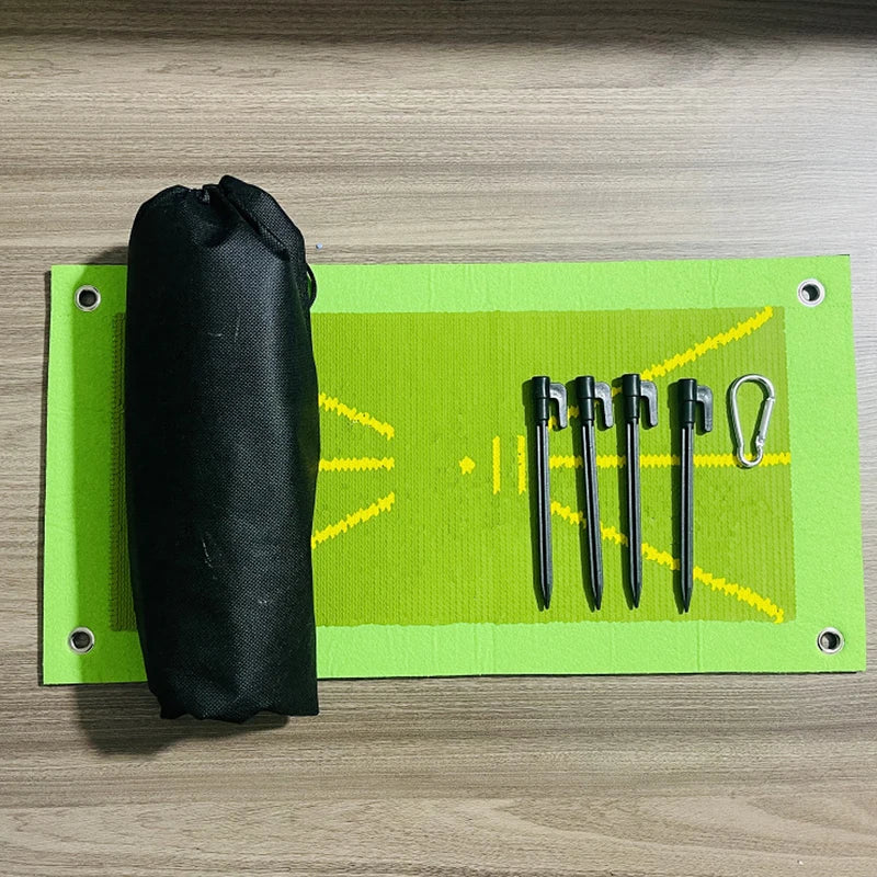 Golf Practice Hitting Mat with Accessories