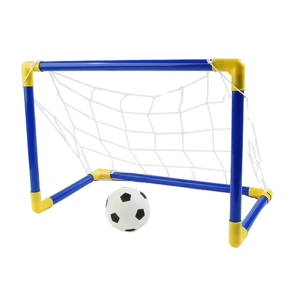 Folding Mini Soccer Goal Set with Pump