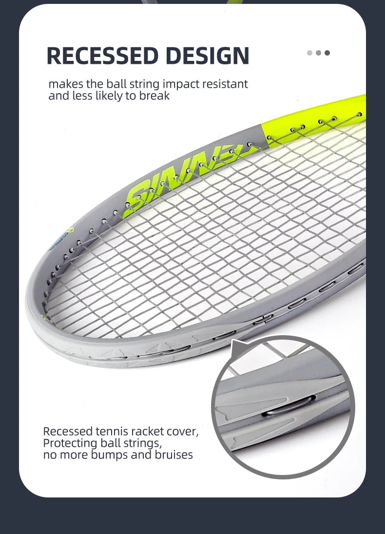 Carbon Composite Tennis Racket – Ultra-Light