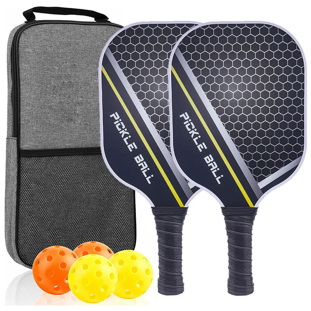 Graphite Carbon Fiber Pickleball Paddle Set – USAPA Approved