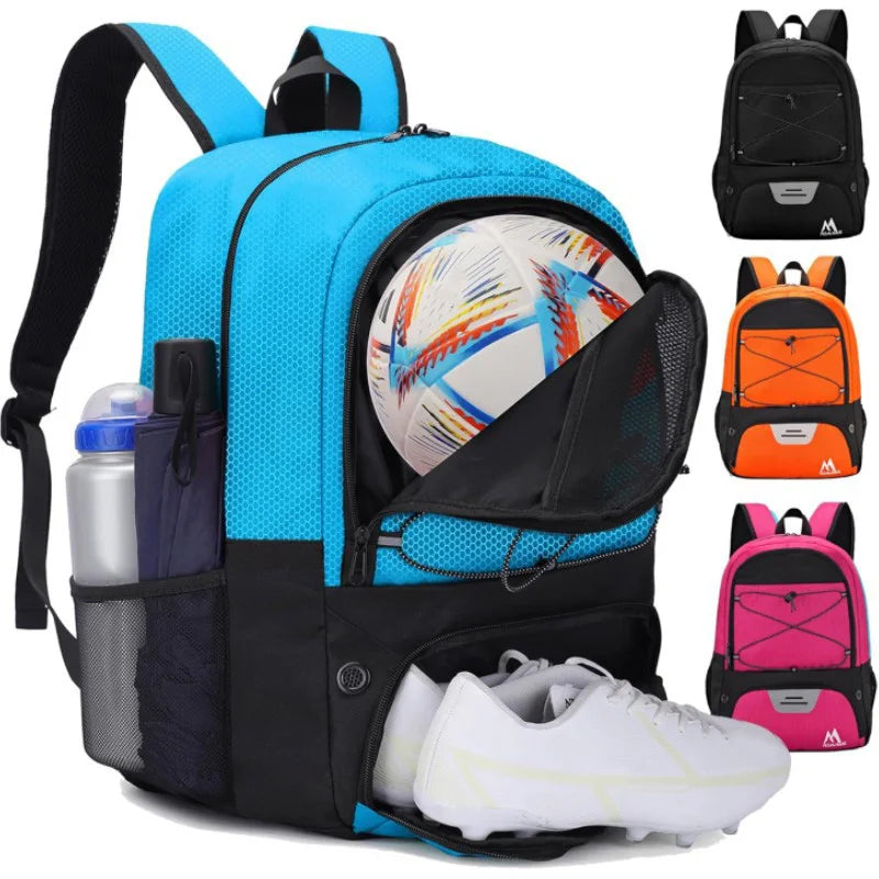 Football Backpack with Shoe Pocket