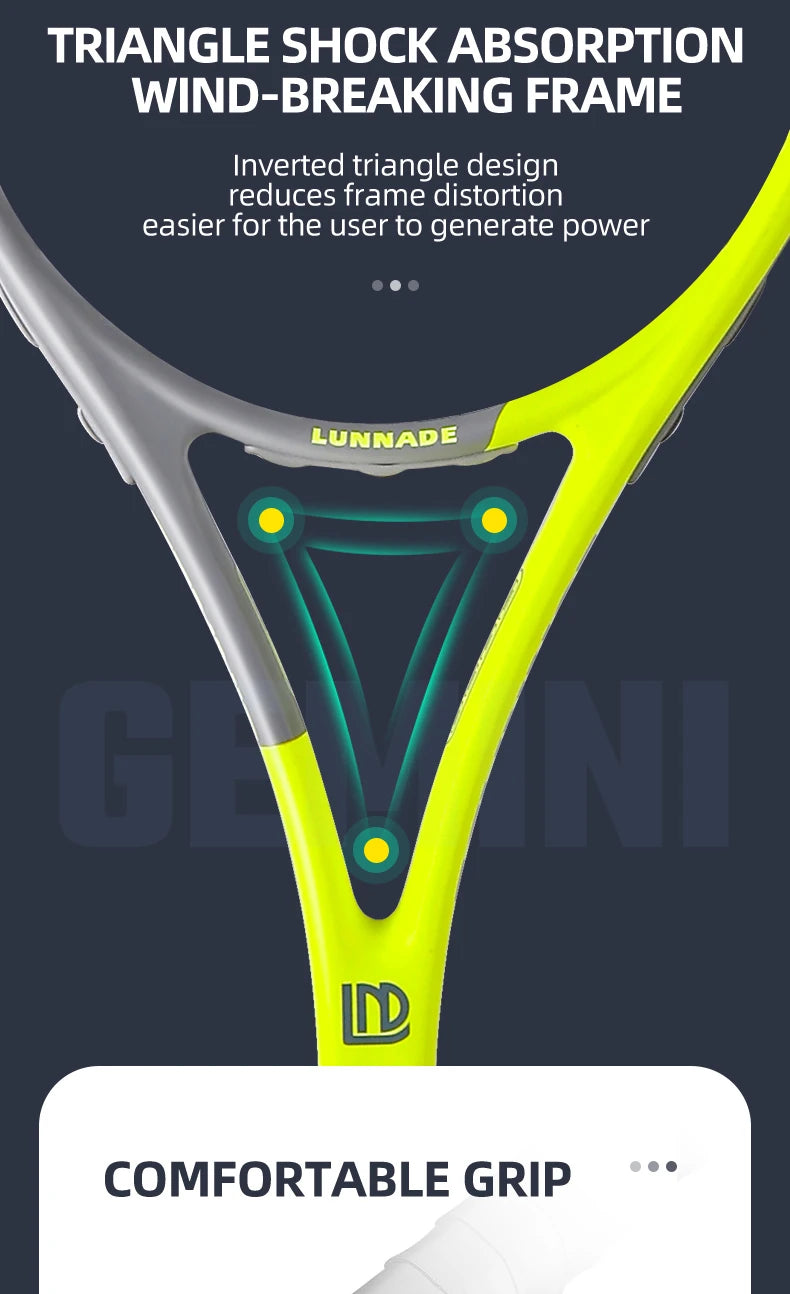 Carbon Composite Tennis Racket – Ultra-Light