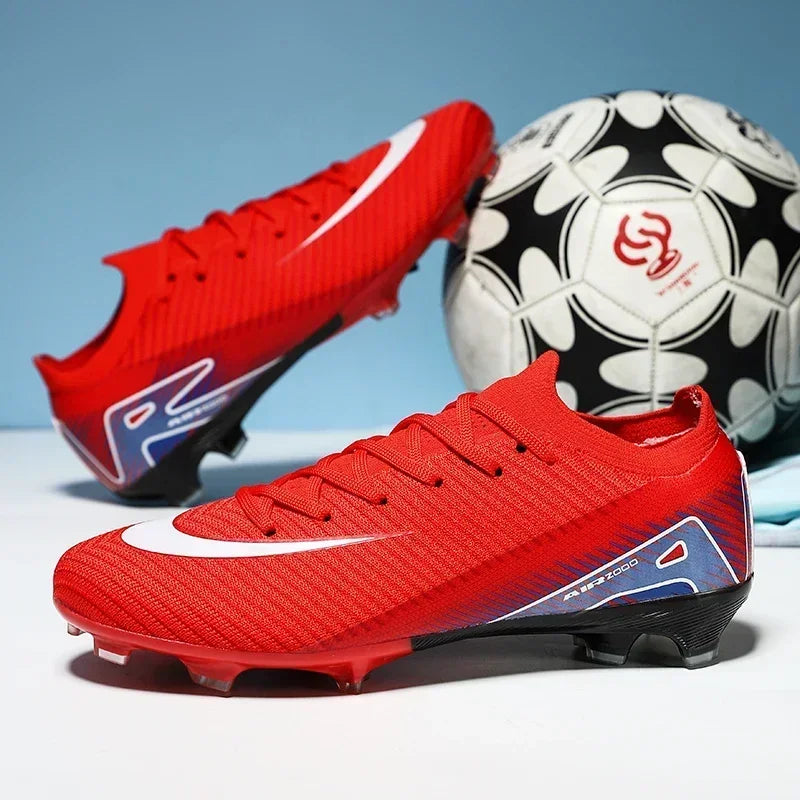 Men’s Outdoor Soccer Cleats – Breathable Long Spikes