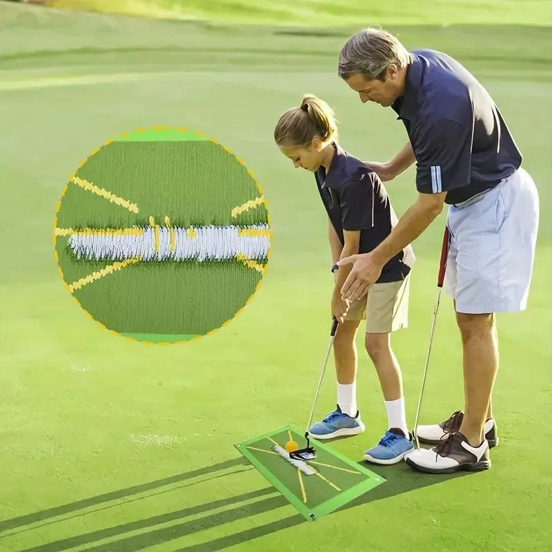 Golf Practice Hitting Mat with Accessories