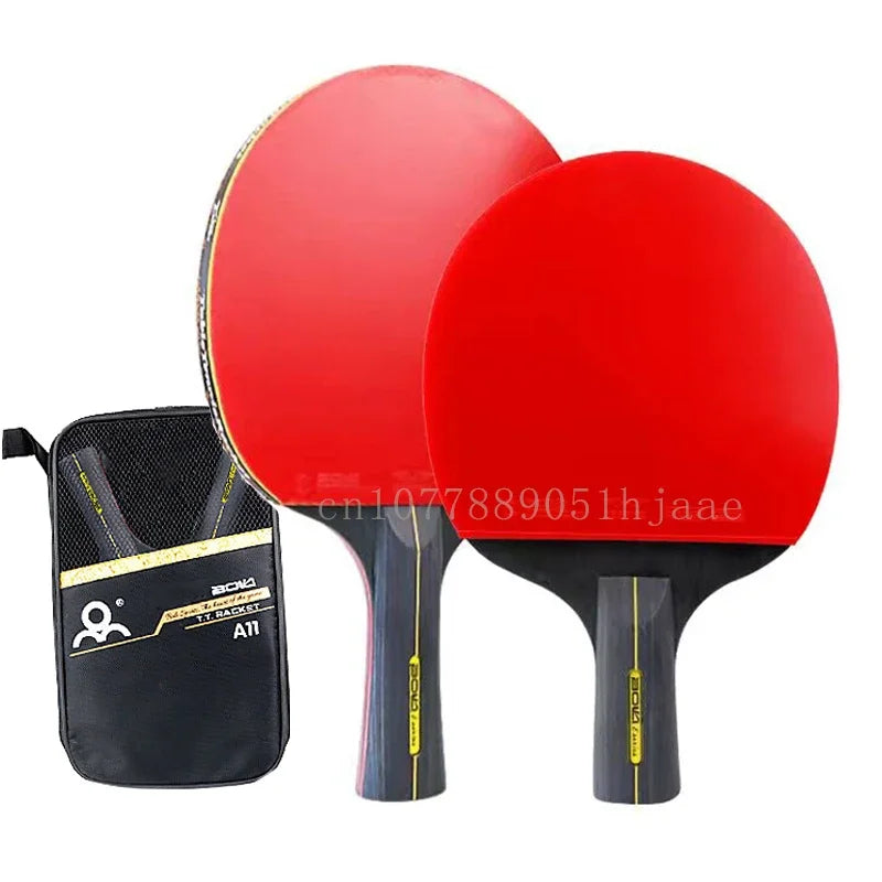 5/6 Star Professional Table Tennis Racket Set – 2PCS