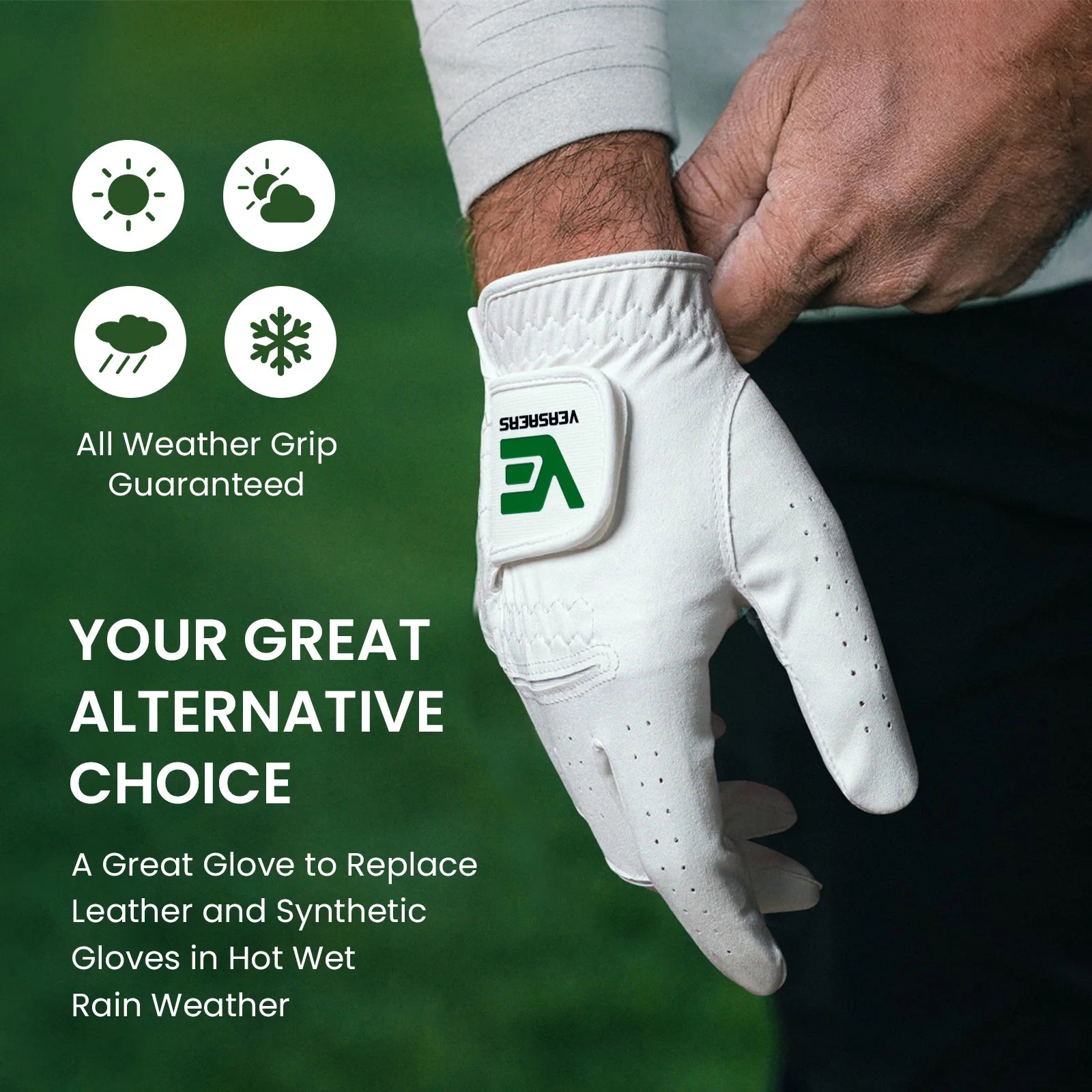 Men’s All-Weather Golf Glove – 2 Pack
