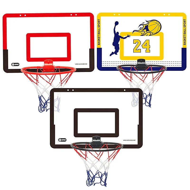 Indoor Kids Basketball Set with Wall Bracket