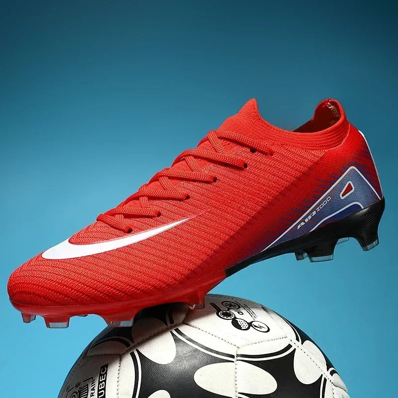 Men’s Outdoor Soccer Cleats – Breathable Long Spikes