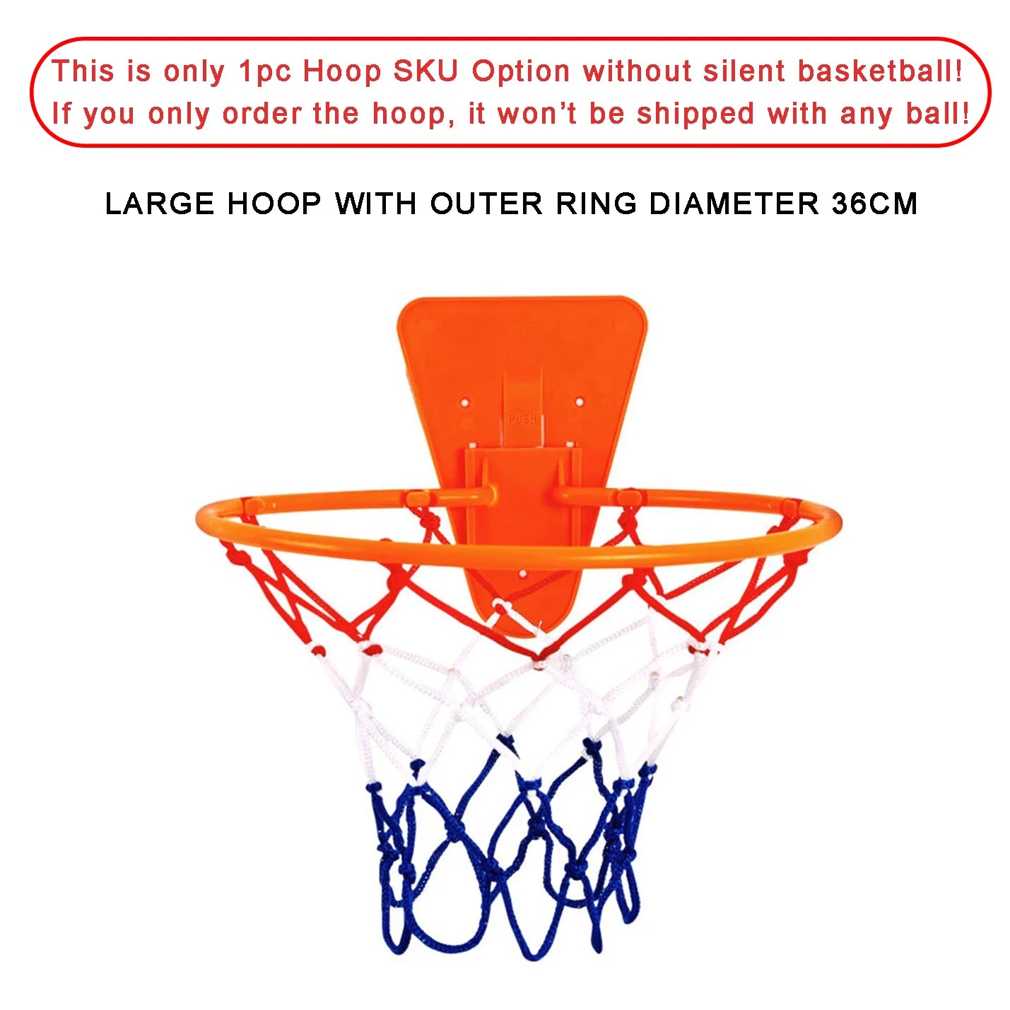 Silent Basketball Foam Training Ball Indoor Dribbling