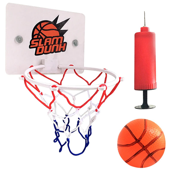 Mini Basketball Hoop Set with Ball & Pump